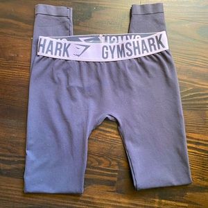 Small Grey and Pink Gymshark leggings